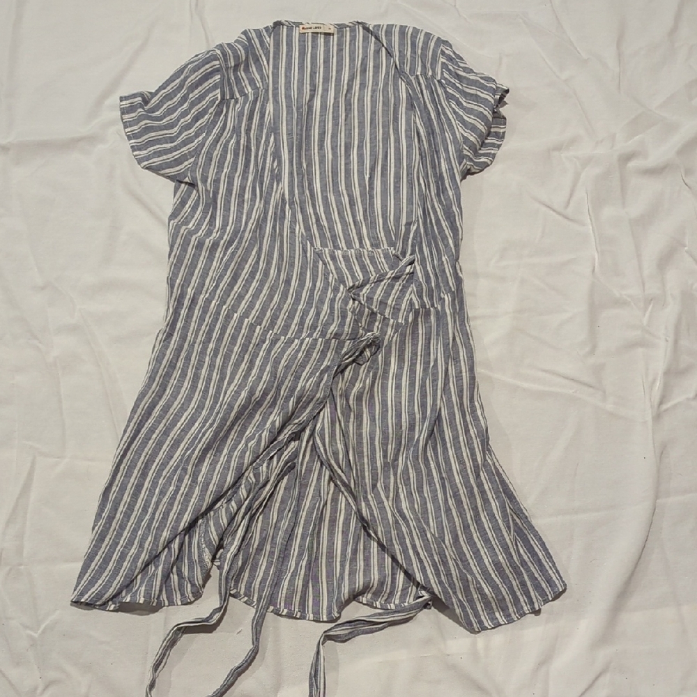 Marine Layer Blue and White Striped Dress